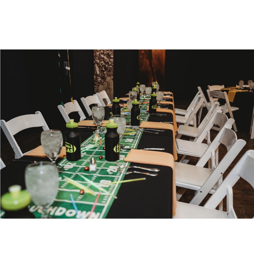 Football party decorations!
